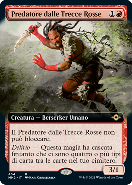 Predatore dalle Trecce Rosse