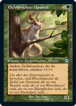 Eichhörnchen-Monarch