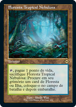Floresta Tropical Nebulosa