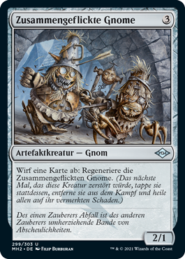 Zusammengeflickte Gnome