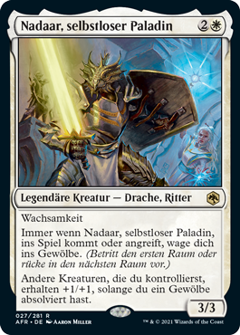 Nadaar, selbstloser Paladin