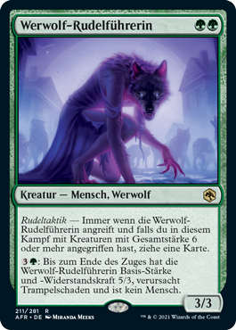 Werwolf-Rudelführerin