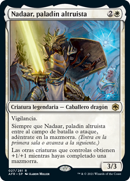 Nadaar, paladín altruista