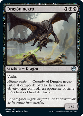 Dragón negro