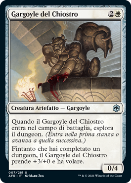 Gargoyle del Chiostro