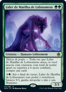 Líder de Matilha de Lobisomens