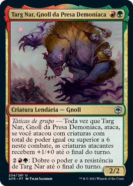 Targ Nar, Gnoll da Presa Demoníaca