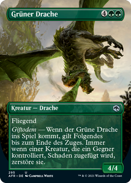 Grüner Drache