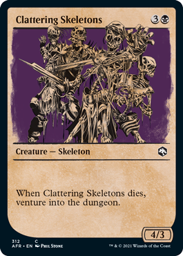 Clattering Skeletons