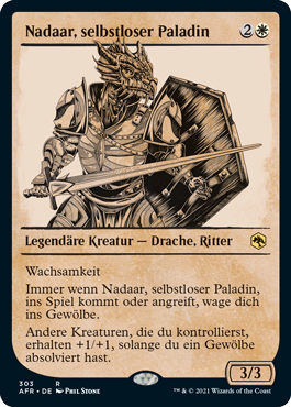 Nadaar, selbstloser Paladin