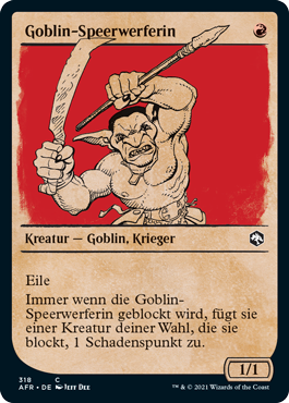 Goblin-Speerwerferin
