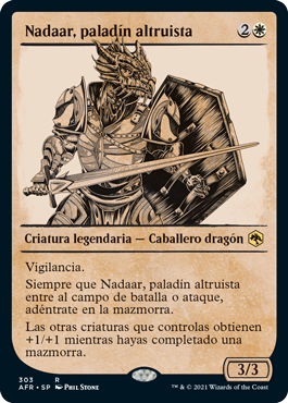 Nadaar, paladín altruista