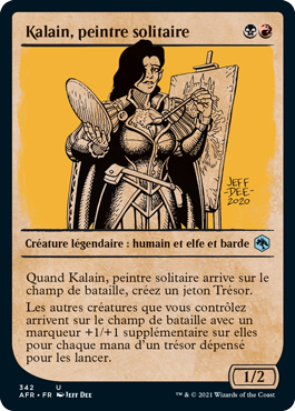 Kalain, peintre solitaire