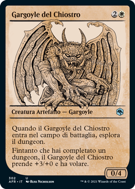 Gargoyle del Chiostro