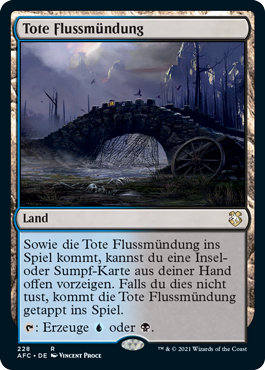 Tote Flussmündung