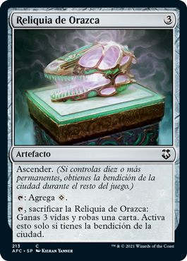 Reliquia de Orazca