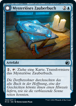 Mysteriöses Zauberbuch