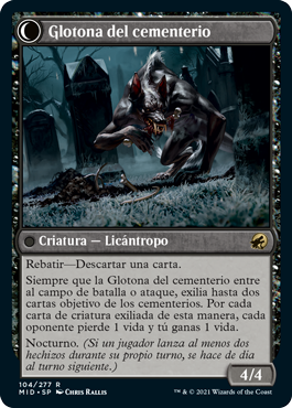 Glotona del cementerio