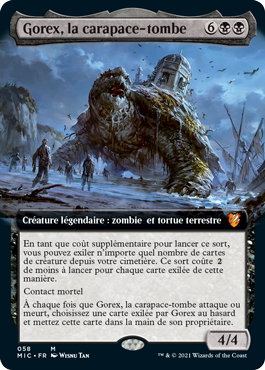 Gorex, la carapace-tombe