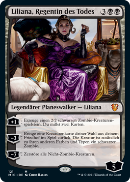 Liliana, Regentin des Todes