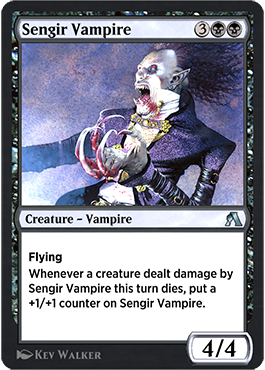 Sengir Vampire Revised NM Black Uncommon MAGIC THE GATHERING MTG CARD ABUGames 