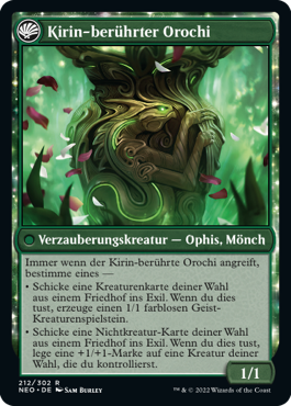 Kirin-berührter Orochi
