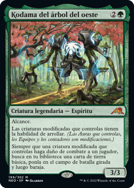 Kodama del árbol del oeste