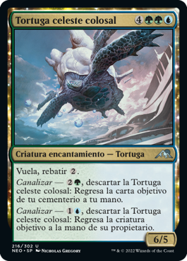 Tortuga celeste colosal