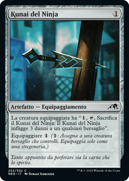 Kunai del Ninja