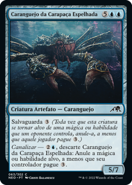 Caranguejo da Carapaça Espelhada