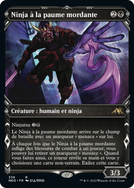 Ninja à la paume mordante