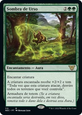 Sombra de Urso (Kamigawa: Neon Dynasty Commander) - Gatherer