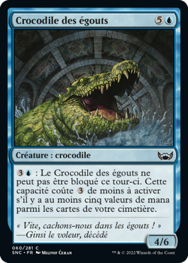 Crocodile des égouts