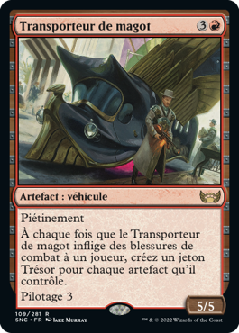 Transporteur de magot