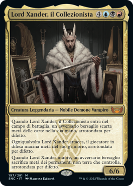 Lord Xander, il Collezionista