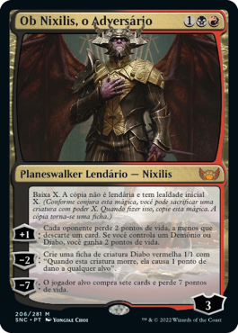 Ob Nixilis, o Adversário / Ob Nixilis, the Adversary, Busca de Cards