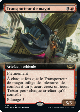 Transporteur de magot