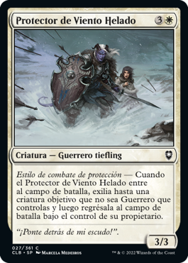 Protector de Viento Helado