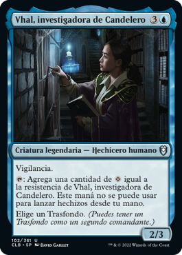 Vhal, investigadora de Candelero