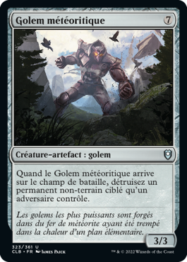 Golem météoritique