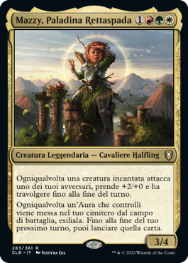 Mazzy, Paladina Rettaspada