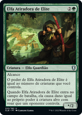 Elfa Atiradora de Elite