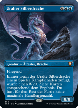 Uralter Silberdrache