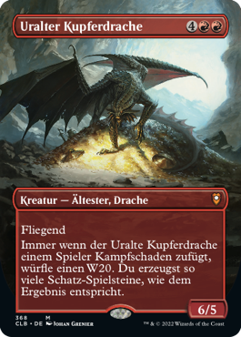 Uralter Kupferdrache