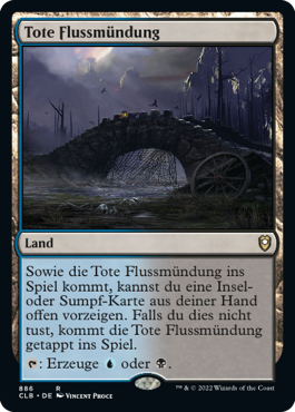 Tote Flussmündung