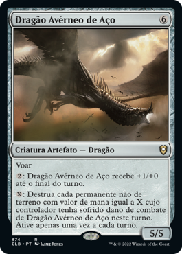 Dragão Avérneo de Aço