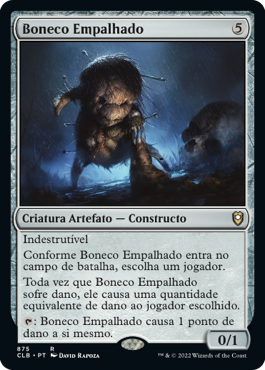 Boneco Empalhado