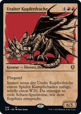 Uralter Kupferdrache