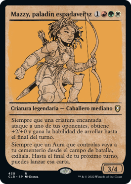 Mazzy, paladín espadaveraz