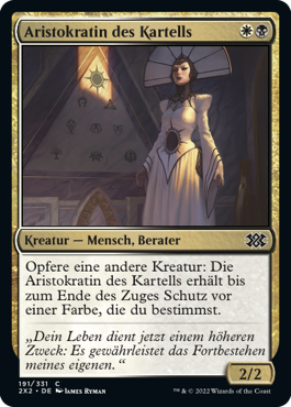 Aristokratin des Kartells